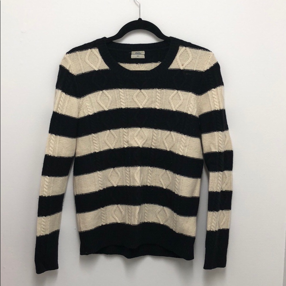Madewell Cable Knit Sweater